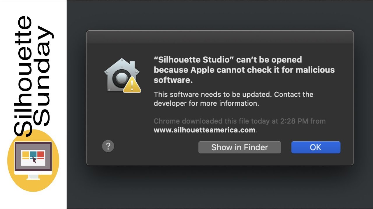 Silhouette App Is Not Pulling Up On Mac