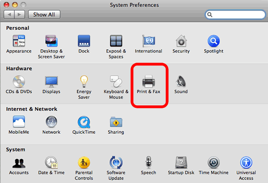 In a mac wheres the printer app